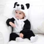 panda baby onesie